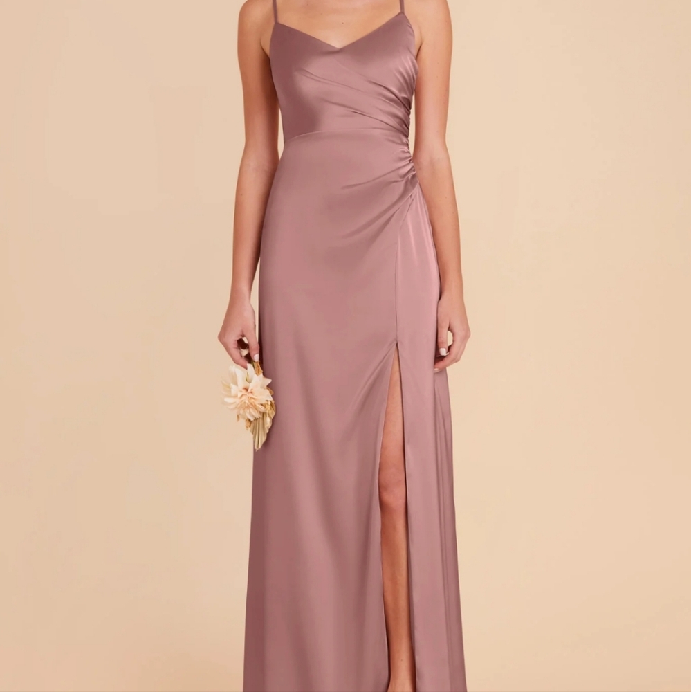 Birdy Grey Mauve Satin Dress